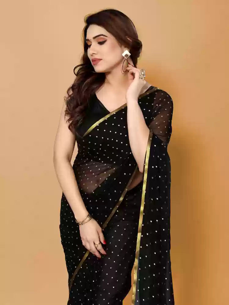 Shiffon saree